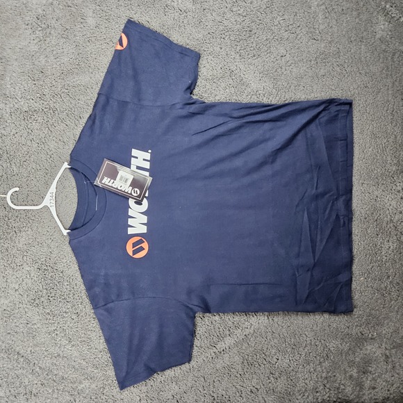 4 What It's Worth Other - Worth TShirt Mens XL Blue Graphic Logo Crewneck Athletic